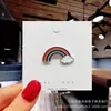 Broche de desenho animado personalizado broche de metal fofo em forma de gota de óleo acessórios para roupas bolsas acessórios de crachá broche