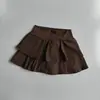Falda pantalón de tenis para mujer Jiangyu, de cintura alta, realza glúteos, falda de fitness, falda de yoga para entrenamiento, falda de tenis lulu, anti-exposición, probada