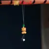 Yiming Xianyuan Sândalo Corrente de Celular Pingente Zodíaco Vários Materiais e Estilos Criativo DIY Joias Pingente Acessórios