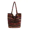 Bolsa de Natal 2025 Bolsa Feminina Cor Contrastante Casual Lã de Cordeiro Transversal Bolsa Saco Versátil Estilo Coreano Bolsa de Ombro Relaxada