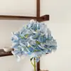Direto da fábrica nova flor de hortênsia simulação flor dopamina multicolorida casa decoração de casamento vaso arranjo de flores