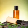 Frasco Cap Bottle Qianqiu 50ml, Frasco Recarregável Portátil para Viagem, Frasco para Produtos de Skincare e Cosméticos, Frasco Transparente para Tônico e Água de Maquiagem