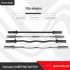 Aoban Barbell Bar Straight Bar Hard Pull Ginásio Profissional Barra de Peso Comercial Household Barbell Household Large Hole Barbell Bar