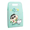Bolsa Plegable A4 de Crayon Shin-Chan, 12 Compartimentos, Portadocumentos Grande, Bolsa para Exámenes Estudiantiles, Almacenamiento de Información, Carpeta, Venta al por Mayor