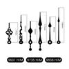 Componentes de Movimento de Relógio de Quartzo Hongqian Acessórios de Decoração para Casa Interior Obra de Arte Decorativa Fábrica Cabelo Liso