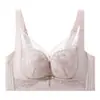 Nuevo modelo otoño e invierno 5525 sujetador para mujer ajustable por el fabricante con parte superior fina y parte inferior gruesa, copa AB, sin aros, soporte lateral para el pecho, sujetador de pestañas