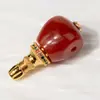 Ágata roja tres vías accesorios de joyería cuentas de barril viejo cuentas redondas Wen play accesorios diy pulsera de mano con cuentas suministro al por mayor