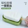 Molde de Sorvete de Silicone Doméstico DIY Picolé Sabores de Verão com Tampa à Prova de Poeira Molde de Picolé de Silicone