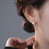 Pendientes Súper Brillantes de Zirconia Forma de Gota de Agua 2026 Nuevos Pendientes de Moda Tendencia Forma de Pera para Mujer con un Toque de Lujo, Pendientes Pequeños en Forma de Lágrima
