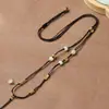 Cordón para colgante DIY hecho a mano, colgante ajustable para hombre, colgante de jade, cordón para clavícula, cadena para suéter para mujer