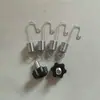 Acessórios para Suporte de Exibição em Forma de Porta, Parafusos de Mola, Tubos de Ferro, Ganchos Universais Anti-Perda para Pendurar, Tecido para Banner Roll-Up