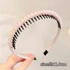Diadema para Mujer, Especial para Lavarse la Cara, con Dientes, Antideslizante, Pinza para el Cabello, Accesorio para el Cabello de Nuevo Estilo, Herramienta para Recoger el Cabello, Diadema de Verano, Versátil