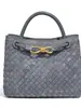 Bolso de Mano Tejido para Mujer 2025 Nuevo Gran Capacidad Versátil Bolso de Hombro Cruzado Debajo del Brazo Retro Mate