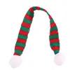 En Stock Bufanda de punto mini hecha a mano DIY accesorios para muñecas juguetes decoración de Navidad bufanda pequeña para dedos venta al por mayor