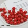 Contas Pequenas Redondas Banhadas 10mm Contas para DIY Acessórios Brilhantes Feitos à Mão Material para Contas Brincos Pulseira Colar Joias
