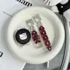 Adequado para Pulseira de Couro Gato Kt Cravejada de Diamante para Huawei Gt7/5 Relógio Modelo Novo de 26 Anos Pulseira de Relógio de Pulso Fashion Feminino