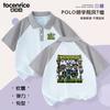 001 Link Camiseta de Algodão Manga Curta Infantil Novo Desenho Animado Top de Verão Infantil para Meninas