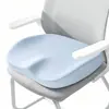 Cojín de Espuma Viscoelástica para Asiento de Coche, Silla de Oficina, Base Antideslizante, Almohadilla Ergonómica para Comodidad de Cadera para Sentarse por Mucho Tiempo