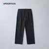 Sin devolución [Liquidación limitada, precio especial ultrabajo] Pantalones casuales rectos sueltos de primavera y verano para hombre de APO