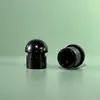 Tampas de Frascos Black Opium, Tampas de Frascos de Perfume, Tampas de Frascos de Plástico, Tampas de Frascos de Cosméticos, Tampas de Frascos de Vidro, Processo de Verniz, Serigrafia, Estampagem a Quente