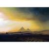 Lugares de Interesse ao Redor do Mundo Arquitetura Antiga Cidade Proibida Casa Branca Pirâmide Paisagem Pôster Pintura Decorativa Porta-Retrato Pintura para Pendurar na Parede