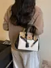 Bolso de mano de alta gama para mujer, nuevo modelo 2026, bolso Kelly de moda transfronterizo, bolso de hombro y cruzado casual para el trabajo, color platino