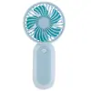 Mini Ventilador de Mão Portátil e Simples, Alimentado por Pilha Seca, para o Verão, Adequado para Estudantes, como Presente