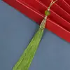 Franja de contas foscas de 15 cm de comprimento franja acessórios para placket de pressão de roupas chinesas antigas pingente de franja para guqin orelha pendurada atacado