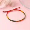 Festival del Bote del Dragón zongzi pequeño Accesorios para perro Pacha, Joyería tejida a mano, Pulseras para niños y adultos, Accesorios decorativos de hilo de cinco colores
