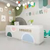 Recepção da Instituição de Ensino, Recepção da Educação Infantil, Playground para Crianças em Idade Escolar, Mesa de Bar com Formato de Carro de Desenho Animado, Caixa do Parque de Diversões