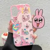Camada Única Coelhinho Engraçado Adequado para Capa de Celular Apple Iphone16Promax 15 Modelo Feminino Iphone14 13Pro