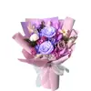 Venta Caliente Transfronteriza Morandi Retro Flor Preservada Ramo Terminado Regalo de San Valentín Cumpleaños para Novia Ramo de Flores Secas En Stock