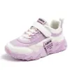 Zapatos Deportivos Infantiles, Tenis Blancos, Zapatos de Malla para Niños Medianos y Grandes, Zapatos Casuales de Running Estilo Coreano, Zapatos de Papá con Suela Suave