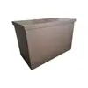 Caja de Almacenamiento de Cuero Caja para Documentos de Oficina Caja Organizadora de Cuero para Armario Tamaño Ancho Largo Alto Extra Grande