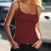 Estilo Verão Amazon Sutiã de Seda Leite Menina Quente Roupa de Baixo com Alça de Espaguete Estilo Europeu e Americano Colete Curto Slim Top Roupas Femininas