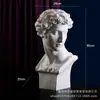 Estilo Nórdico Ins Adornos Xiaowei Geometría Resina Yeso Estatua Decoración Pasado Giuliano Medici