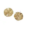 Aretes Europeos y Americanos Transfronterizos Personalizados de Diseño de Moda de Lujo Ligero Versátiles de Alta Gama Envolventes de Línea Roscada Redonda