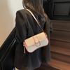 Explosiones Primavera y Verano 2025 Bolso Baguette de Gama Alta Bolso de Mano Vintage Bolso de Hombro de Moda Bajo el Brazo Estiloso Bolso de Hombro de Chica con Forma de Herradura