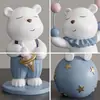 Urso Malabarista Desenho Animado Casa Sala de Estar Quarto Escritório Mesa Artesanato de Resina Decoração Criativa para Casa Estatueta