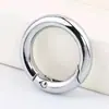 18Mm-48Mm Argolas de Mola Conservadoras de Cor Acessórios para Joias DIY Anéis Redondos Argolas para Chaveiros Argolas para Chaveiros Fechos de Mola
