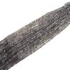 Fabricantes de pulseras y collares de cuentas sueltas de piedra natural de 2 mm con facetas cuadradas pequeñas, productos semiacabados al por mayor.