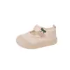 Zapatos Suaves para Caminar de Bebé, Nuevos para Primavera y Otoño 2026, Antideslizantes, Lindos Estilo Princesa, Zapatos de Lona Poco Profundos Versátiles para Bebés