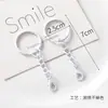 Colgante Pindou Buscando Amor Accesorios Anillo de Resorte Aro Abierto Cadena de Extensión Cadena de Cuentas Llavero con Cascabel Cierre Accesorios DIY