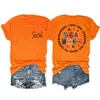 Assistente Social Compassivo Amazon Site Independente Moda Casual Feminina Camiseta de Gola Redonda Manga Curta