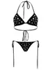 Bikini Sexy de Verano para Mujer Outfits Y2K Venta al por Mayor Transfronteriza Streetwear Ropa Sexy para Club