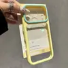 Funda Transparente Color Caramelo Dopamina Adecuada para Teléfono Móvil Apple 17Promax Funda Iphone16 Suave