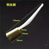 En stock al por mayor cepillo de alambre de 3 filas cepillo niquelado Diamond Bodhi Zi Wenwan nogal limpieza mini cepillo limpieza acero