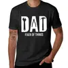 Comercio Exterior Día del Padre Nuevo Camisetas para Hombre con Estampado de Papá de Manga Corta Verano Transpirable Casual Camiseta Sudadera Holgada