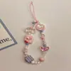 Lindo Teléfono Gato Gatito Lanyard para Teléfono Pulsera Original Ins Colgante Exquisito Cámara CCD Correa Portátil Versátil