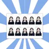 Itzy Hwang Yeji Shin Yuna Foto de Identificación de 1 pulgada Merchandising de Apoyo para Fan Meeting Estilo Igual de Tiktok